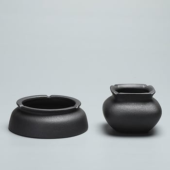 Kerámiából készült hamutartós dohányzóasztal, Hongyu márka, Dehua eredet, nyomtatott logó, testreszabási lehetőség