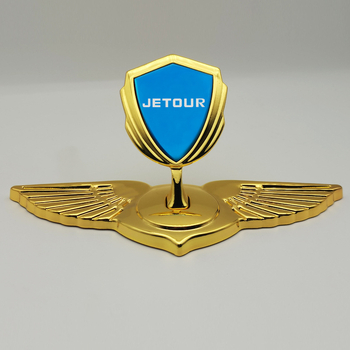 Декоративна метална наклейка за капака на автомобил, самозалепваща