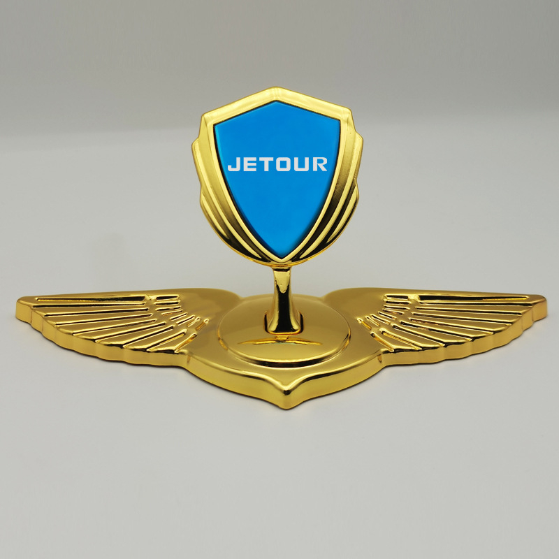 Декоративна метална наклейка за капака на автомобил, самозалепваща