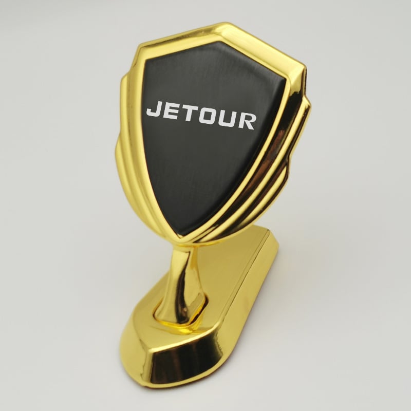 Декоративна метална наклейка за капака на автомобил, самозалепваща