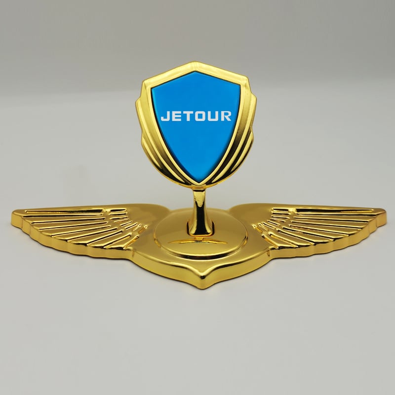 Декоративна метална наклейка за капака на автомобил, самозалепваща