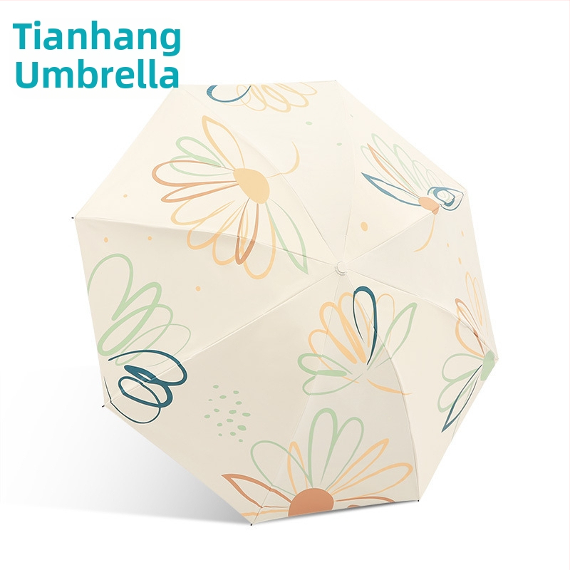 Διαφημιστική ομπρέλα με 8 μεταλλικές ακτίνες, κάλυμμα από βινύλιο 190T, ατσάλινος άξονας, πλαστικό χειριστήριο, χειροκίνητο άνοιγμα/κλείσιμο