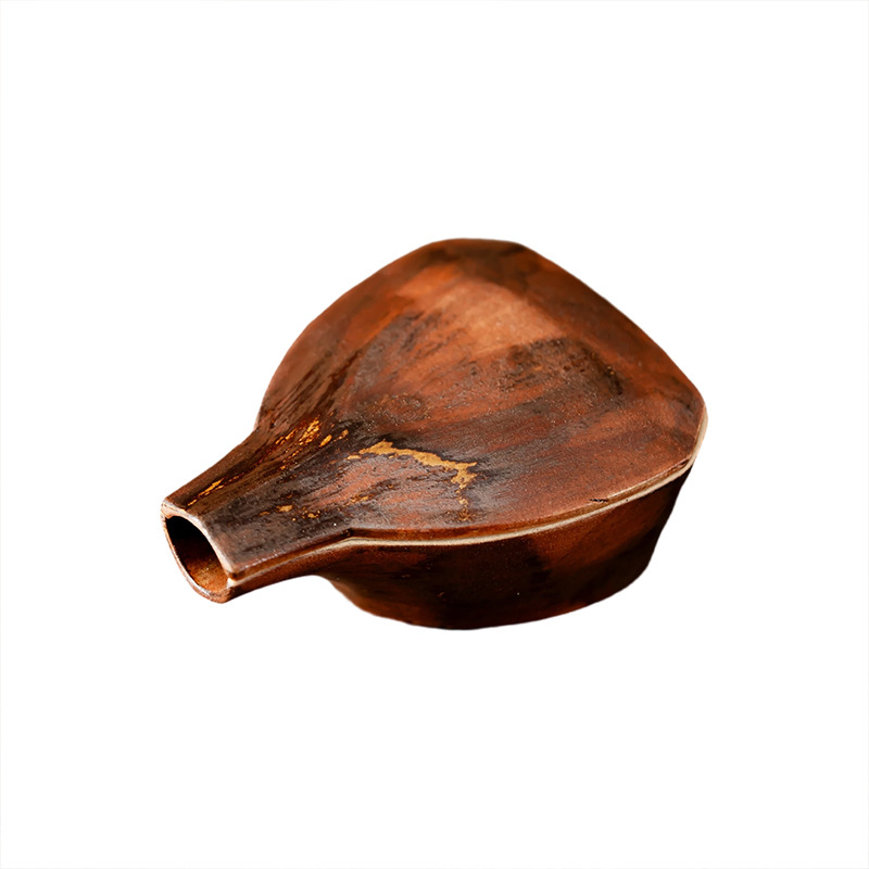 Scrumieră ceramică pentru trabucuri cu capac, protecție împotriva vărsării cenușii, decor retro creativ, slot pentru trabucuri