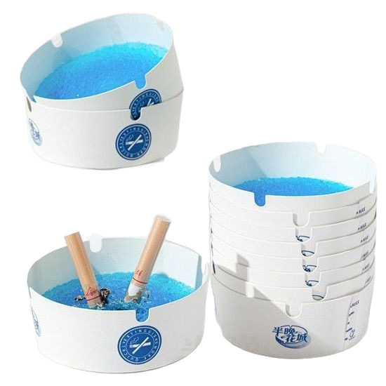 Vas de cenușă din rășină, model B5929, brand Semi-Evening Flower City, cutie cu 40 buc., exclusiv export