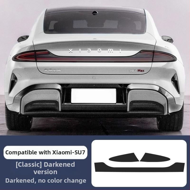 TPU филм за фарове и задни светлини за Xiaomi SU7-Ultre, с контрол на цвета чрез светлината