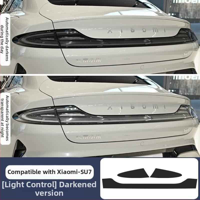 TPU филм за фарове и задни светлини за Xiaomi SU7-Ultre, с контрол на цвета чрез светлината
