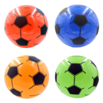 Napuhana nogometna lopta s visećim zastavicama za dekoraciju – Europski kup; PVC, navijački dodaci, nogomet