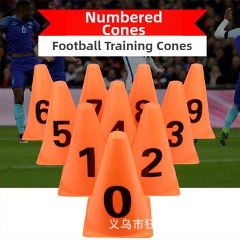 Futbalové tréningové pomôcky – PE prekážky s digitálnymi značkami, značka Neli, Zhejiang