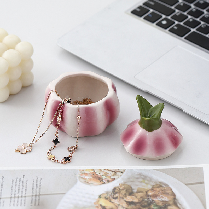 Keramička posuda s poklopcem u obliku luka – DIY kutija za nakit, aromaterapija, pepelnik, posuda za čaj, dekorativni predmet; nordski stil, jednostavno, lagani luksuz; moguć otisak logotipa