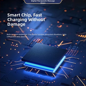 Παντόφλες μασάζ με μικρορεύμα στα σημεία βελονισμού του πέλματος, USB τροφοδοσία, ενσύρματο χειριστήριο και έλεγχος τύπου υπολογιστή, για άνδρες και γυναίκες, οικιακή χρήση