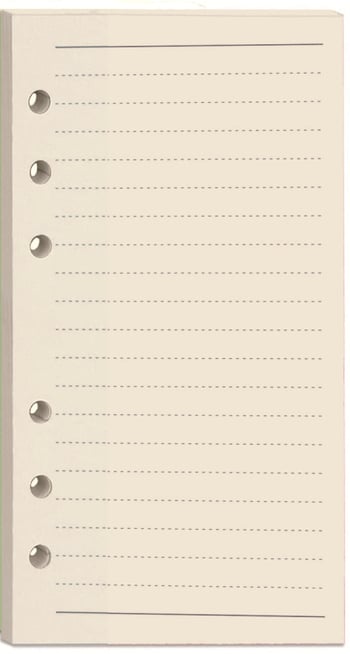 Long Vine 1221 zamjensko jezgro za blok s slobodnim listovima, Daolin papir, 6 rupa, 100 listova