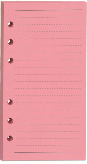 Long Vine 1221 zamjensko jezgro za blok s slobodnim listovima, Daolin papir, 6 rupa, 100 listova