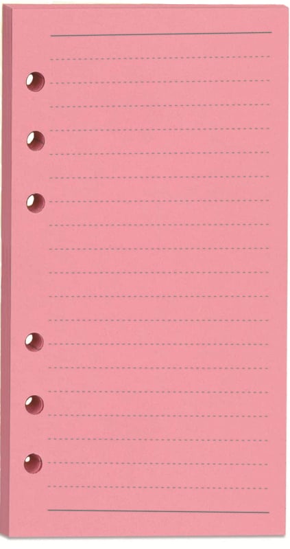 Long Vine 1221 zamjensko jezgro za blok s slobodnim listovima, Daolin papir, 6 rupa, 100 listova