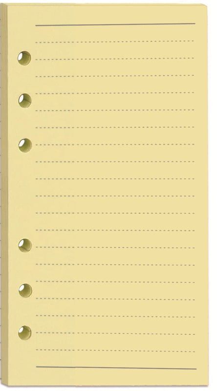 Long Vine 1221 zamjensko jezgro za blok s slobodnim listovima, Daolin papir, 6 rupa, 100 listova