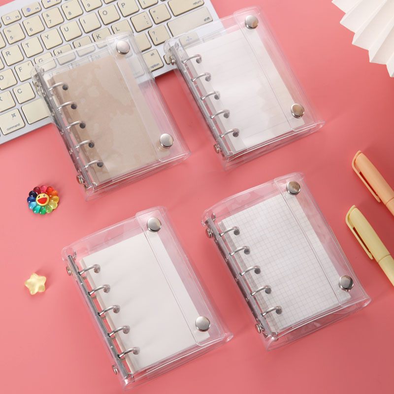 M5 korice za bilježnice s 5 rupa, model 83036, 45 listova PVC unutarnje stranice, prilagodljivo, tiskano logo