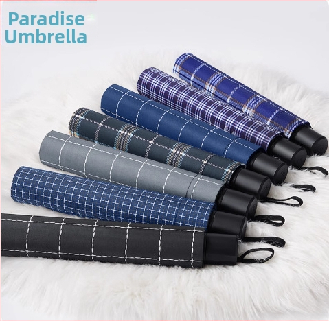 Heaven kišobran za tri osobe s deset rebara, sklopivi, UV zaštita, polumjer 62 cm, ručno otvaranje i zatvaranje, otporan materijal