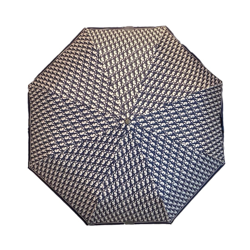 Automatski sklopivi kišobran za sunce i kišu, klasičan cvjetni uzorak, vinilna navlaka, unisex, UV zaštita UPF 50+, lagan, 8 rebara, polumjer kupole 50-55 cm