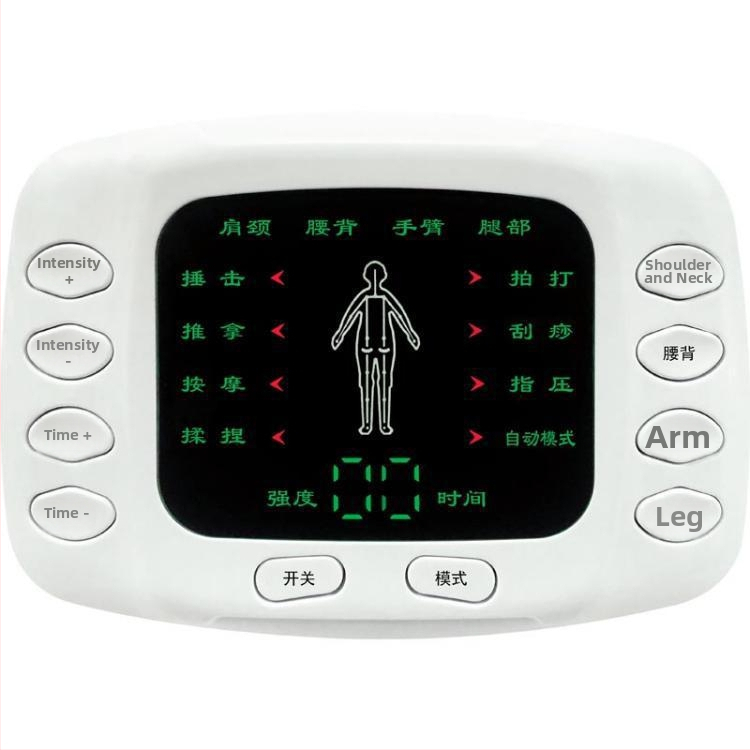 Μασάζ με διπλή έξοδο και οθόνη, USB τροφοδοσία, για μέση, γοφούς, πόδια, ράχη και πέλματα, μοντέλο XTK-018