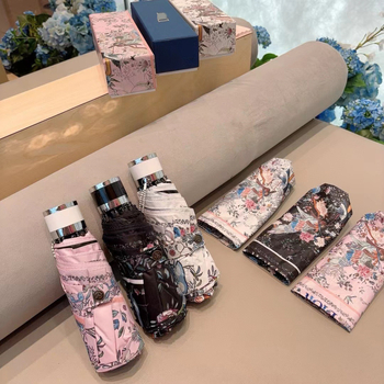 Kišobran s ručnim otvaranjem, sklopivi, ultra lagan i prijenosan, aluminijske rebra i šasija, UV Pa+++ zaštita, stil laganog luksuza