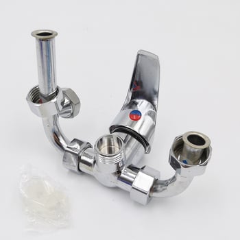 Βαλβίδα ανάμειξης U-σχήματος από κράμα χαλκού για ηλιακούς θερμοσίφωνες, επιφανειακή εγκατάσταση, λειτουργική θερμοκρασία 0–100°C