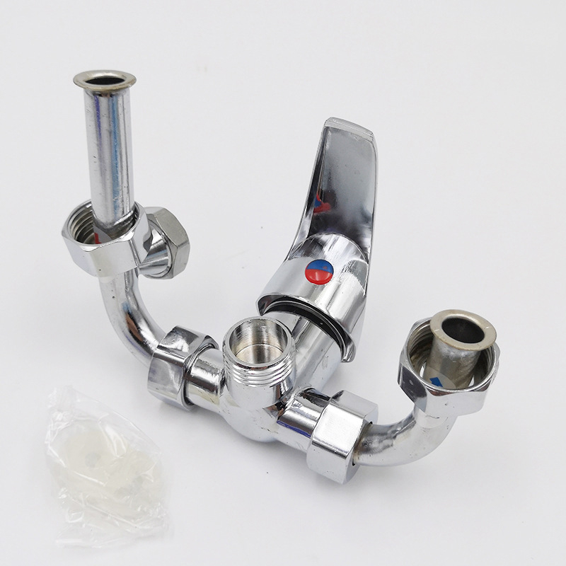 Βαλβίδα ανάμειξης U-σχήματος από κράμα χαλκού για ηλιακούς θερμοσίφωνες, επιφανειακή εγκατάσταση, λειτουργική θερμοκρασία 0–100°C