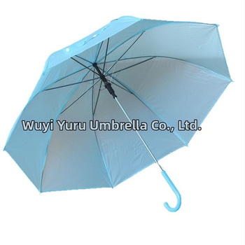 Kišobran s osam rebara, najlonska tkanina, legirani osovinski štap, automatsko otvaranje, prilagodba logotipa