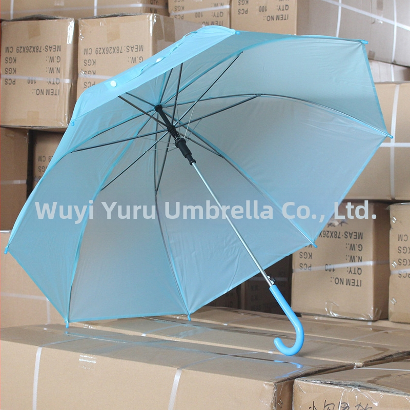 Kišobran s osam rebara, najlonska tkanina, legirani osovinski štap, automatsko otvaranje, prilagodba logotipa