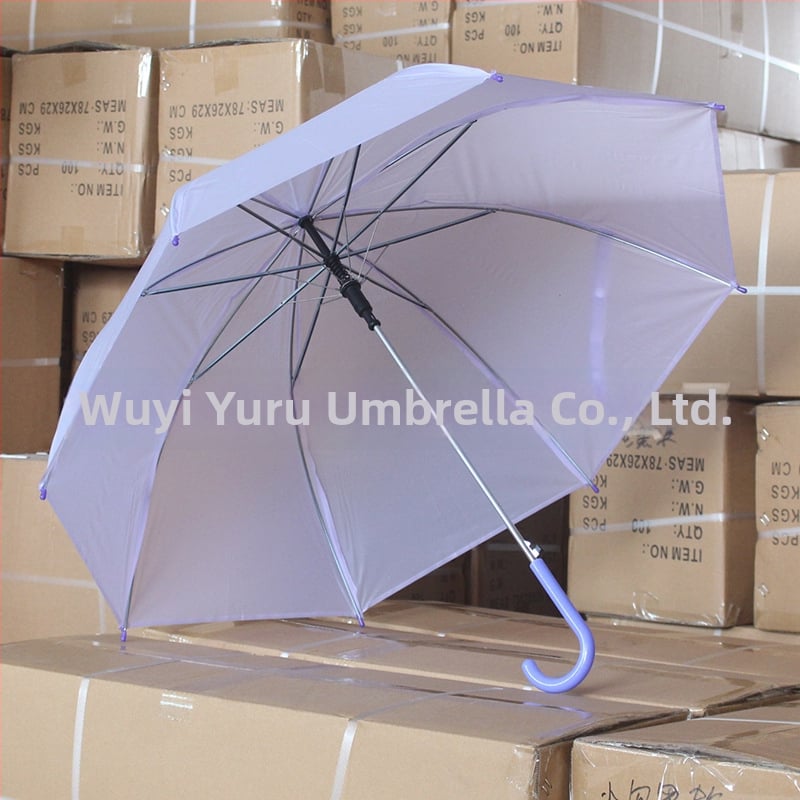 Kišobran s osam rebara, najlonska tkanina, legirani osovinski štap, automatsko otvaranje, prilagodba logotipa