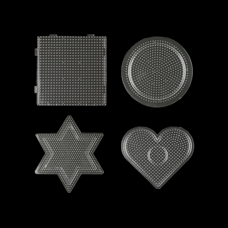 Plastična ravna slagalica s šablonama za perlice, DIY ručni rad, obrazovna slagalica za uzrast 7-14 godina