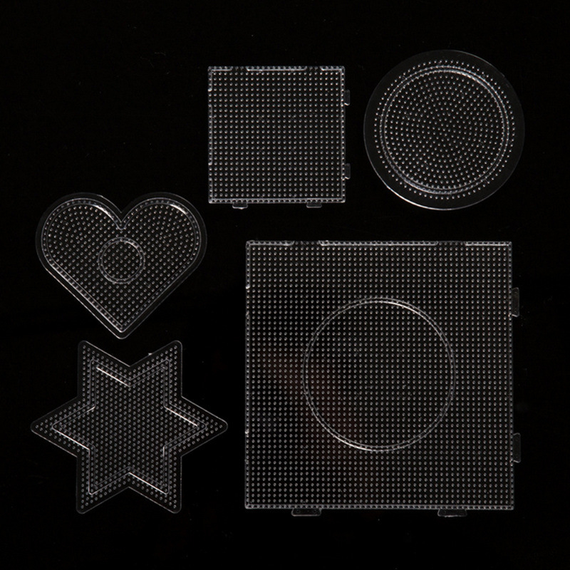 Plastična ravna slagalica s šablonama za perlice, DIY ručni rad, obrazovna slagalica za uzrast 7-14 godina