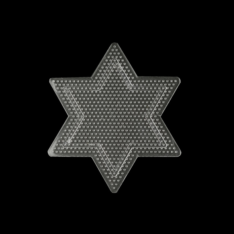 Plastična ravna slagalica s šablonama za perlice, DIY ručni rad, obrazovna slagalica za uzrast 7-14 godina