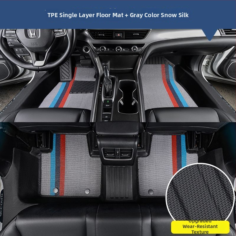 Xpeng P7, G6, G7, G9 a Mona+M03 TPE kompletné pokrytie podlahových rohoží pre auto, päťmiestny model, prispôsobiteľné, bez loga