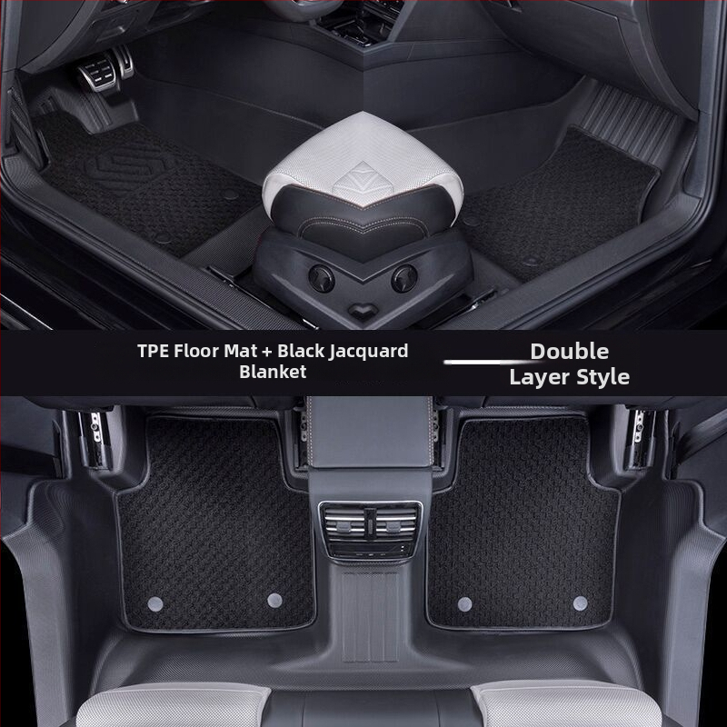 Xpeng P7, G6, G7, G9 a Mona+M03 TPE kompletné pokrytie podlahových rohoží pre auto, päťmiestny model, prispôsobiteľné, bez loga