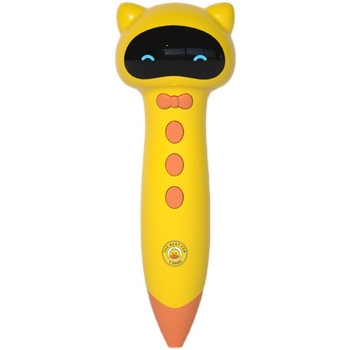 Little Yellow Duck Reading Pen – Interaktivna olovka za čitanje s glazbenom/glasovnom funkcijom, plastično kućište, za djecu od 0 do 3 godine.