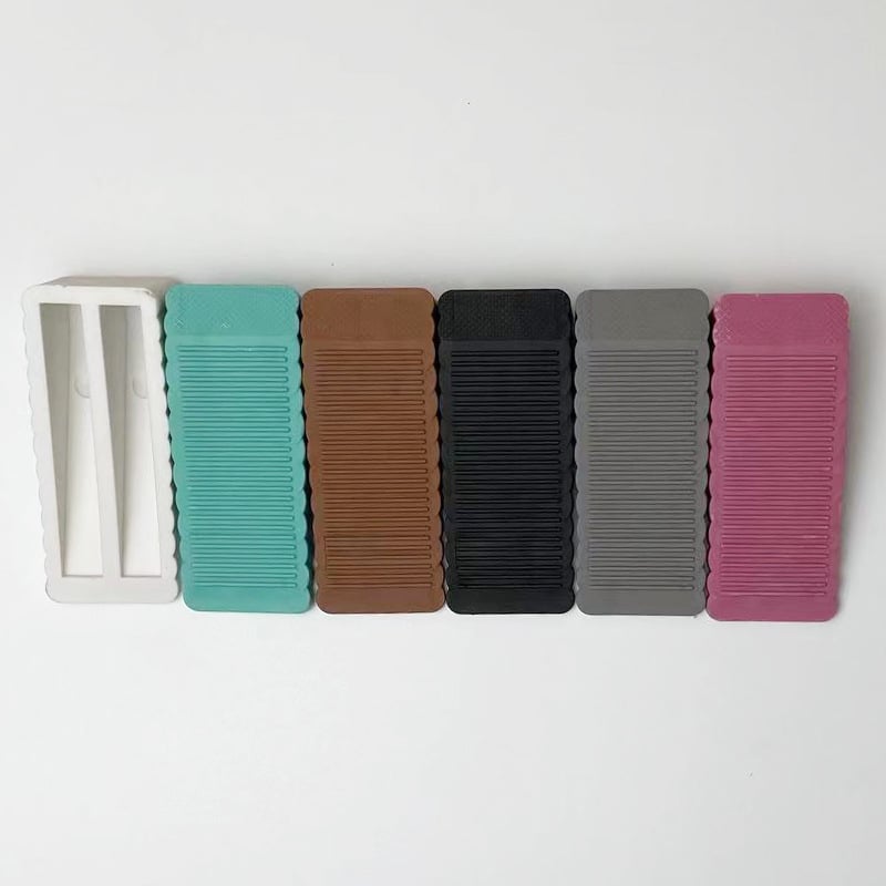 Stopper pentru uși MSMZ, din cauciuc, montaj pe podea, control manual