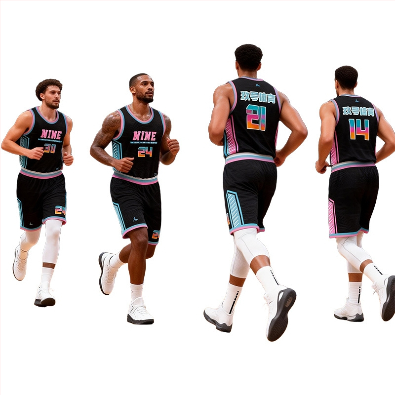 Set basketbalovej uniformy pre dospelých, unisex, rýchloschnúci a priedušný polyester (90% polyester), podšívka polyester, leto