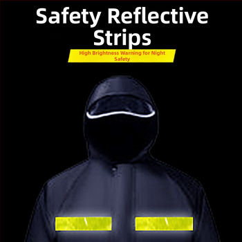 Rozdelené dažďové pončo, Oxfordová tkanina, hrubé, pre dospelú, na jednu osobu
