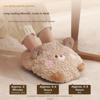 Sac de încălzire pentru picioare – pentru birou, conectare la priză 220V, 400W, husă pluș lavabilă, standard GB de protecție explozie, model 8052, Lexueer