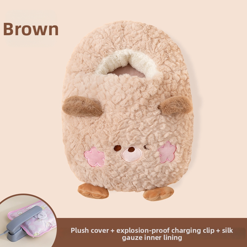 Sac de încălzire pentru picioare – pentru birou, conectare la priză 220V, 400W, husă pluș lavabilă, standard GB de protecție explozie, model 8052, Lexueer