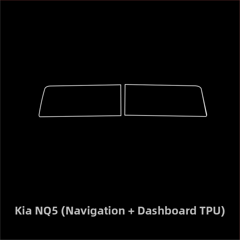 Ochranná vnútorná fólia pre navigačný displej a stredový panel - PET, odolnosť voči vysokým a nízkym teplotám, poloha: centrálne riadenie, univerzálne použitie