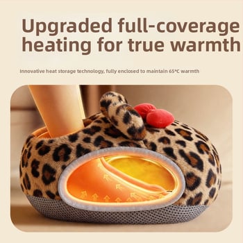 Θερμαντής ποδιών με βελούδινη σακούλα ζεστού νερού, 220V, 400W, θέρμανση μέσω πρίζας, μοντέλο YY-R801