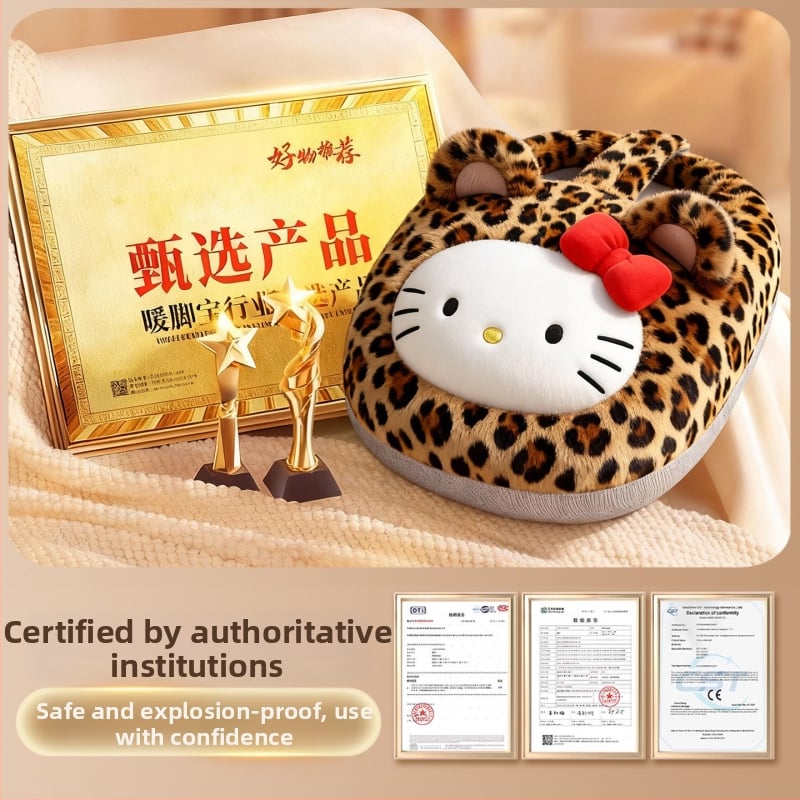 Θερμαντής ποδιών με βελούδινη σακούλα ζεστού νερού, 220V, 400W, θέρμανση μέσω πρίζας, μοντέλο YY-R801