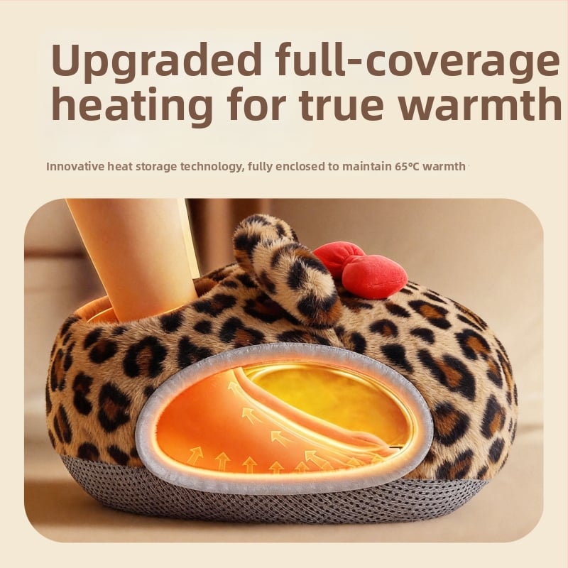 Θερμαντής ποδιών με βελούδινη σακούλα ζεστού νερού, 220V, 400W, θέρμανση μέσω πρίζας, μοντέλο YY-R801