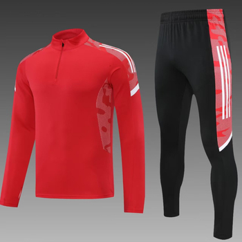 Унисексуален детски комплект за футбол с дълги ръкави за тренировки, смесена тъкан от химически влакна, 100% полиестер, за баскетбол