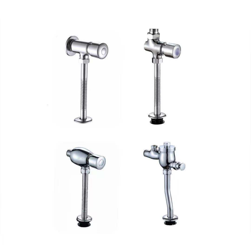 Ventil za ispiranje urinarnika, model xb001, bakar-cink legura, izlaz 16 mm, tlak vode 6, vrijeme ispiranja 1–3 s