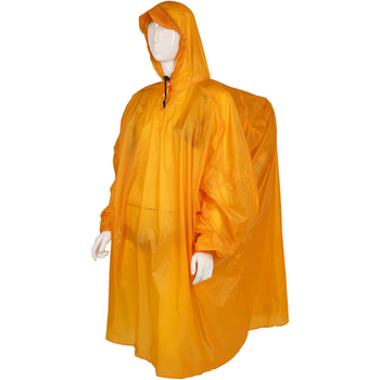 BLUEFIELD Poncho monocorp pentru drumeții, țesătură din 15D nylon cu acoperire de silicon, strat impermeabil cu silicon, adult