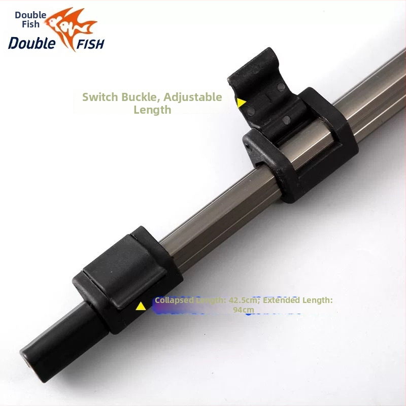 Double Fish J08 Zberač loptičiek do stolného tenisu — ľahký, prenosný, vysúvateľný, s nastaviteľnou dĺžkou, model J08