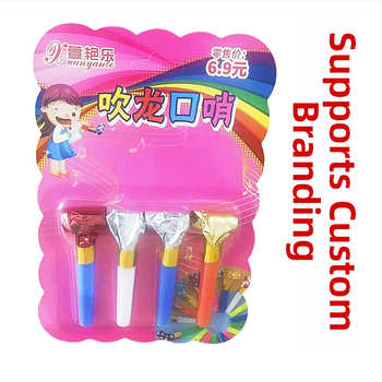 Detská draková píšťalka na narodeniny - zábavný, kreatív rekvizit na oslavy; Materiál: Plast; Spracovanie: čiastočne ručné a čiastočne mechanické; Logo: Áno; Personalizácia: Áno; Značka Xuanyan