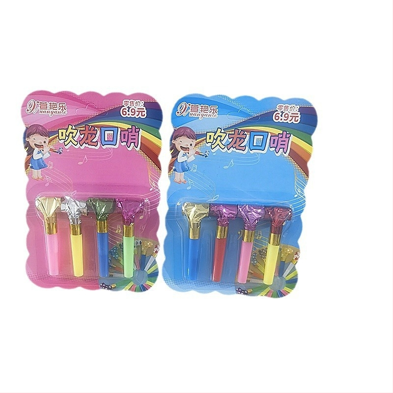 Detská draková píšťalka na narodeniny - zábavný, kreatív rekvizit na oslavy; Materiál: Plast; Spracovanie: čiastočne ručné a čiastočne mechanické; Logo: Áno; Personalizácia: Áno; Značka Xuanyan