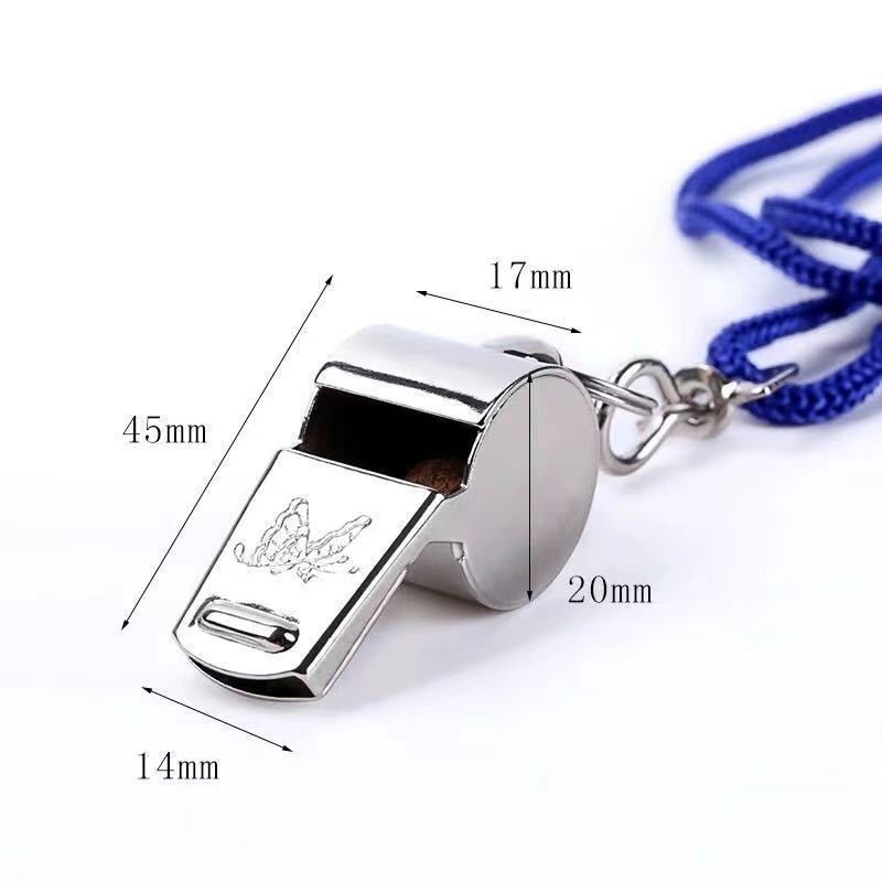 Fluier de arbitru – PVC, tonal înalt, pentru antrenament în aer liber la fotbal și baschet